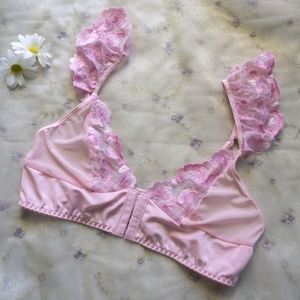 Lace & hearts bra top